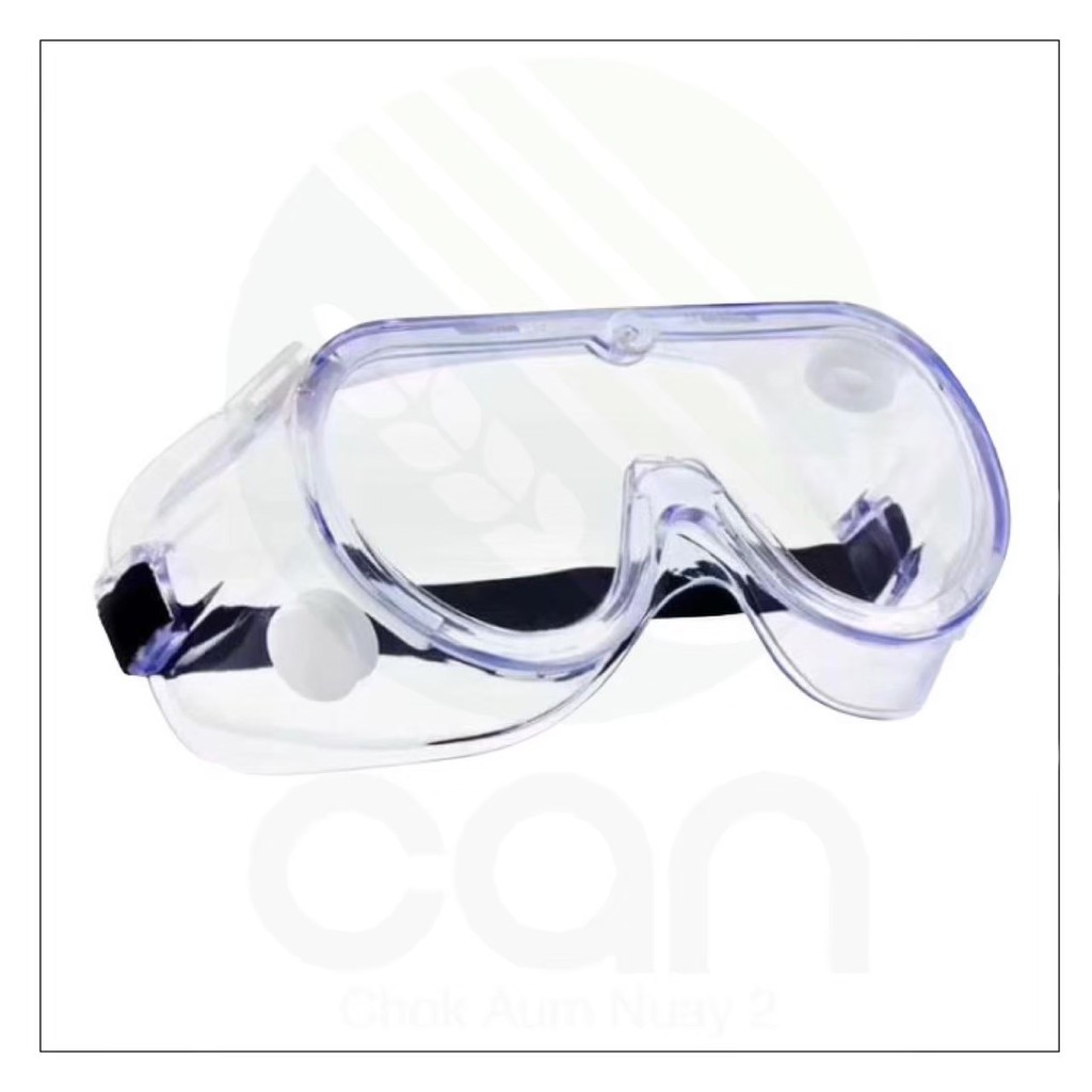แว่นเซฟตี้-มีวาวล์-ลดการเกิดฝ้า-เลนส์ถอดล้างได้-แว่นกันสะเก็ด-แว่นกันเชื้อโรค-แว่นกันสารเคมี-แว่นนิรภัย-safety-goggle