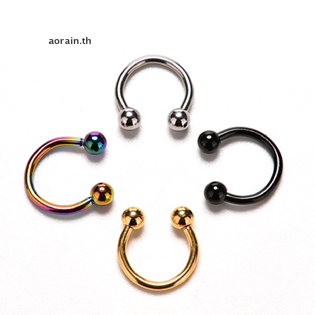 aorain-1-ชิ้น-แหวนจมูกปลอม-ปาก-หู-จมูก-คลิปบนจมูกปลอม-เจาะจมูก-ห่วงต่างหู