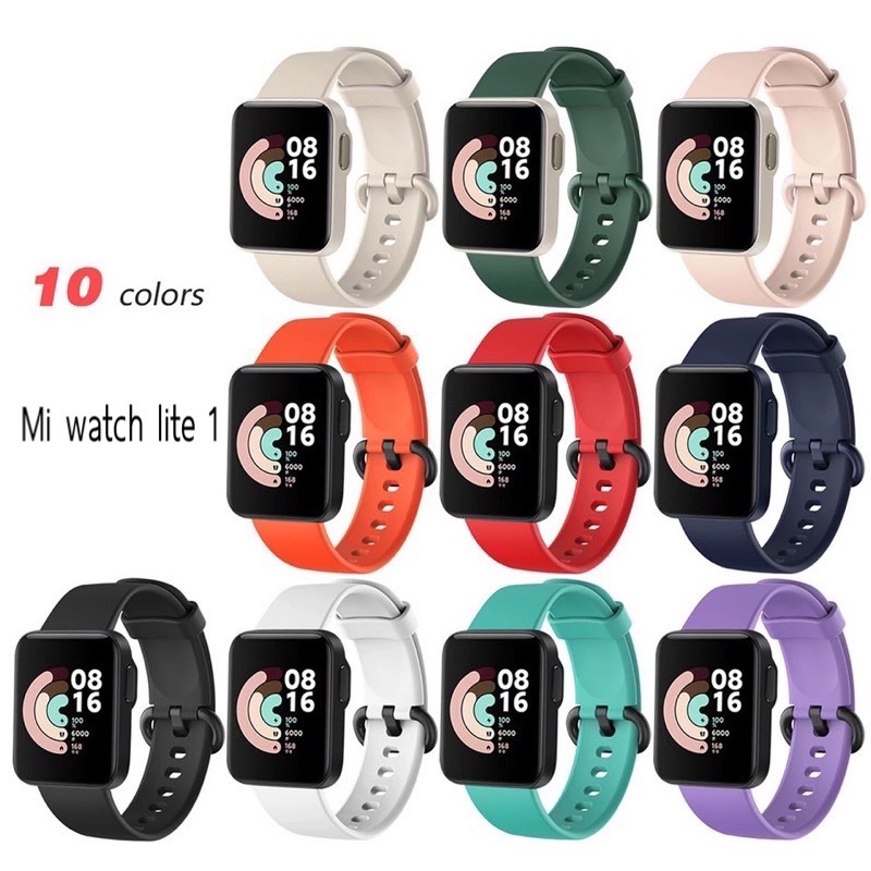 รูปภาพของสายนาฬิกาข้อมืออัจฉริยะ สายนาฬิกาสมาร์ทวอทช์ สำหรับ Xiaomi Mi Watch Lite1ลองเช็คราคา