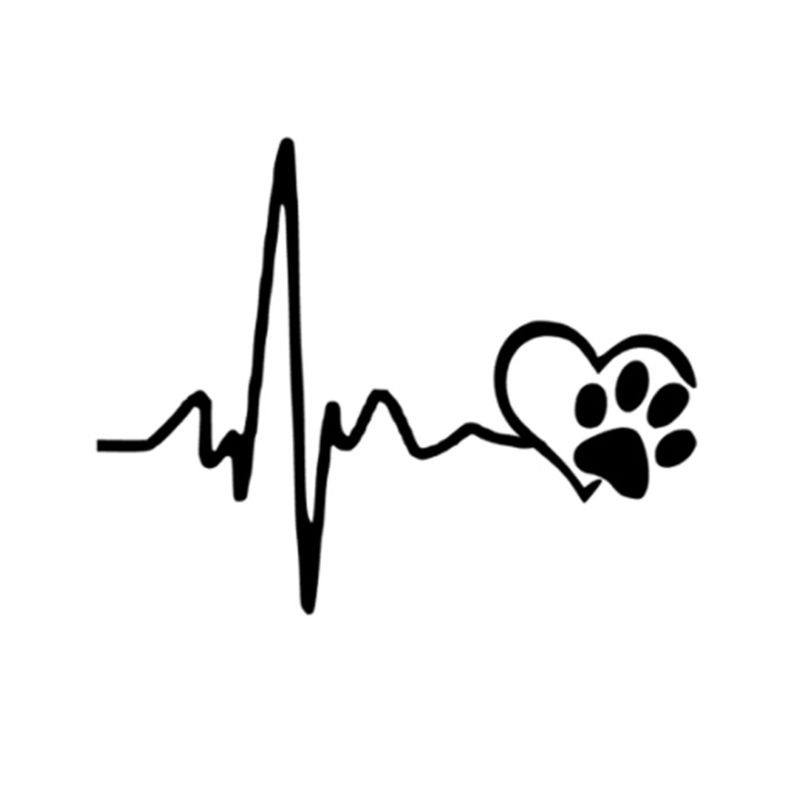 edb-สติกเกอร์ตกแต่งฝากระโปรงหน้ารถยนต์-รูปหัวใจ-สุนัข-สําหรับรถบรรทุก