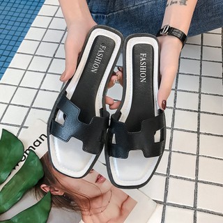 รูปแบบใหม่แฟชั่นหญิงรองเท้าแตะลื่นไถล