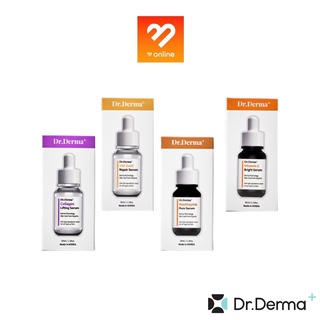 Dr.Derma+ Houttuynia Pore Serum/24K Gold Repair/Vitamin C Bright/Collagen Lifting Serum 35ml. เซรั่มเกาหลี บำรุงผิวหน้า