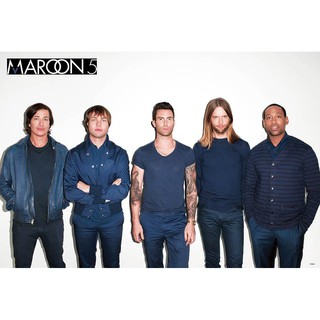 โปสเตอร์ วง ดนตรี Maroon 5 มารูนไฟฟ์ โปสเตอร์ติดผนัง โปสเตอร์สวยๆ ภาพติดผนัง poster
