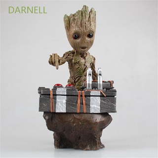 Darnell ตุ๊กตาฟิกเกอร์ Groote Toy Groot Movie Baby Groot น่ารักสําหรับเด็ก