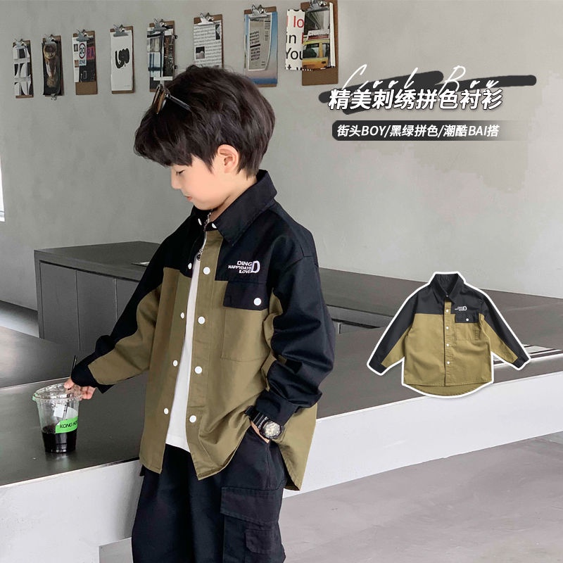 เสื้อแจ็กเก็ต-ผ้าฝ้ายแท้-ทรงหลวม-ขนาดใหญ่-สไตล์ญี่ปุ่น-แฟชั่นฤดูใบไม้ร่วง-สําหรับเด็กผู้ชาย