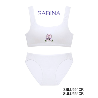 สินค้า Sabina เซตชุดชั้นใน รุ่น Collection Esther Bunny รหัส SBLU554CR+SULU554CR สีครีม