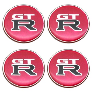 43mm. สติกเกอร์ GTR สีแดง สติกเกอร์ติดดุมล้อ สติกเกอร์เรซิ่น กว้าง 43 มิล.(4.3เซนติเมตร)