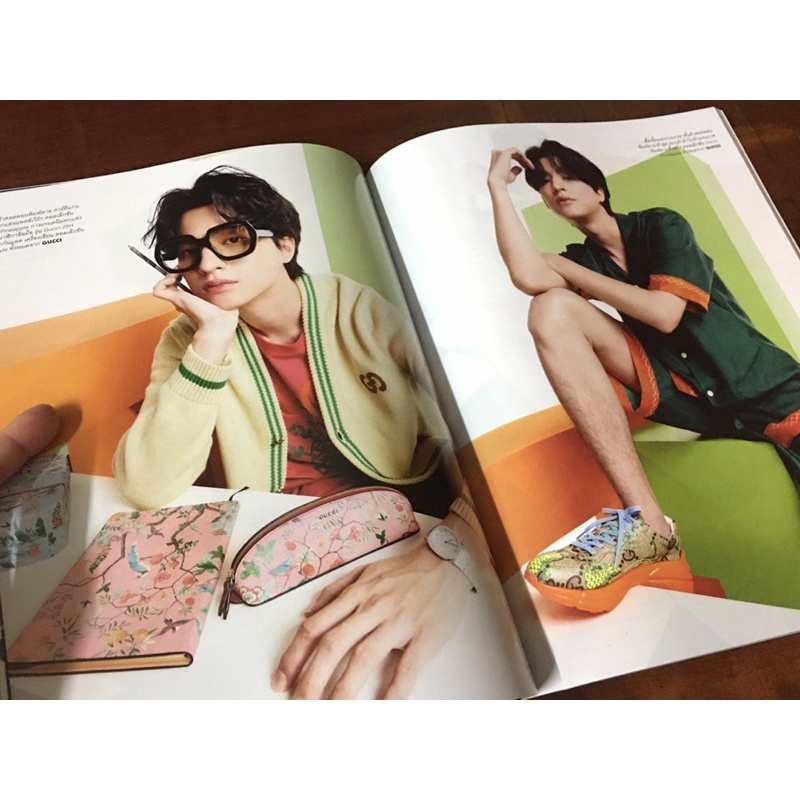 Elle men Thailand spring/summer 2022 gulf kanawut กลัฟ คณา