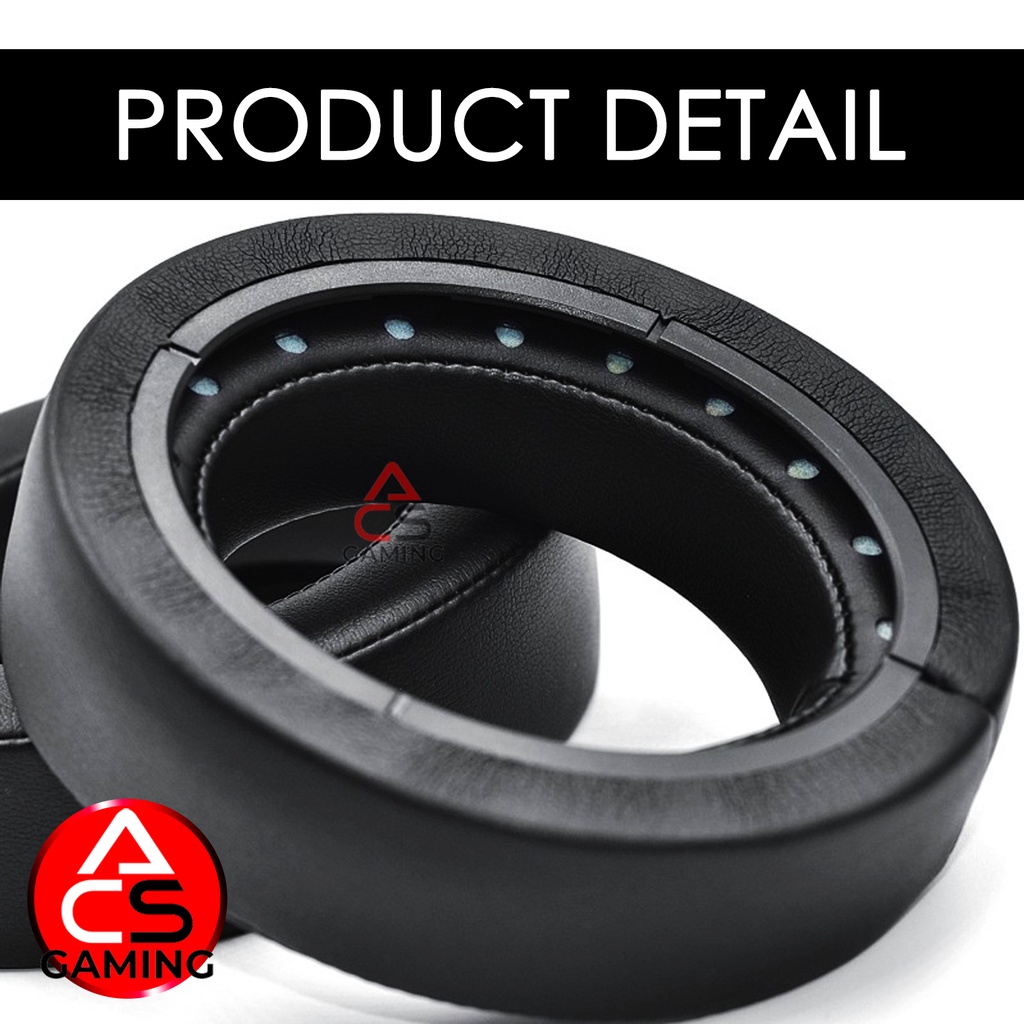 acs-ฟองน้ำหูฟัง-corsair-หนังสีดำ-สำหรับรุ่น-hs50-hs60-hs70-hs50-pro-hs60-pro-hs70-pro-จัดส่งจากกรุงเทพฯ
