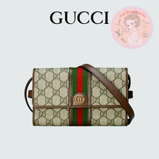 Shopee ราคาต่ำสุด 🔥ของแท้ 100% 🎁Gucci Brand New Ophidia Collection Mini Bag