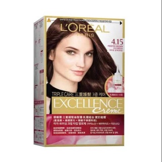 LOréal Paris Excellence Creme Color no. #4.15 Ash Mahogany Brown