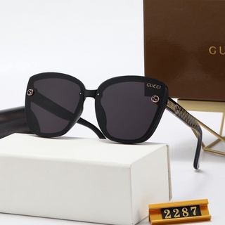 ภาพหน้าปกสินค้าGucci ใหม่ แว่นตากันแดด ทรงสี่เหลี่ยม กัน UV400 แฟชั่นคลาสสิก สําหรับผู้ชาย ผู้หญิง 2022 ที่เกี่ยวข้อง