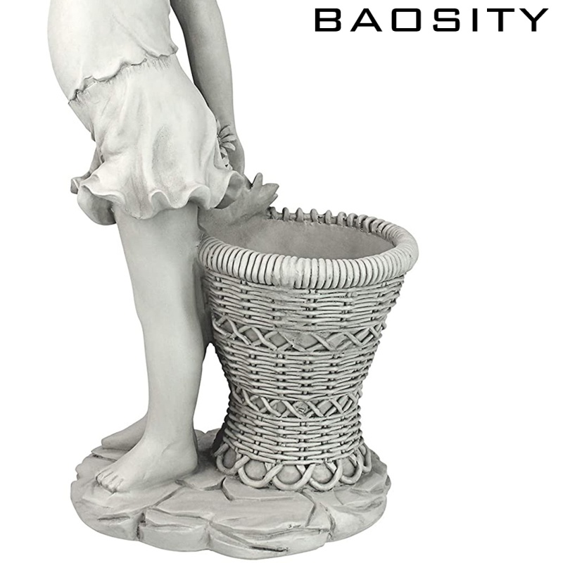 baosity-หินเรซิ่นลายดอกไม้สําหรับตกแต่งสวนกลางแจ้ง