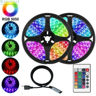 สายไฟ Led 5050 Rgb เปลี่ยนสีได้สําหรับตกแต่งตู้เสื้อผ้าโคมไฟทีวี