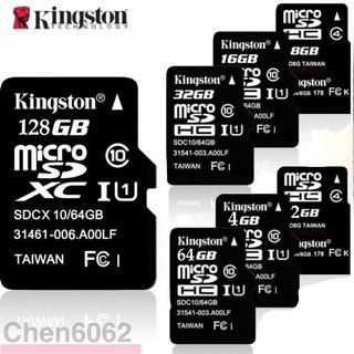 ภาพขนาดย่อของภาพหน้าปกสินค้าคิงส์ตัน Kingston Memory SD Card Micro SDHC Class 10 เมมโมรี่การ์ด/มี่2/4/8/16/32/64/128/258GB โทรศัพท์มือถือ/กล้องอื่นๆ จากร้าน hqkxmwl6062 บน Shopee