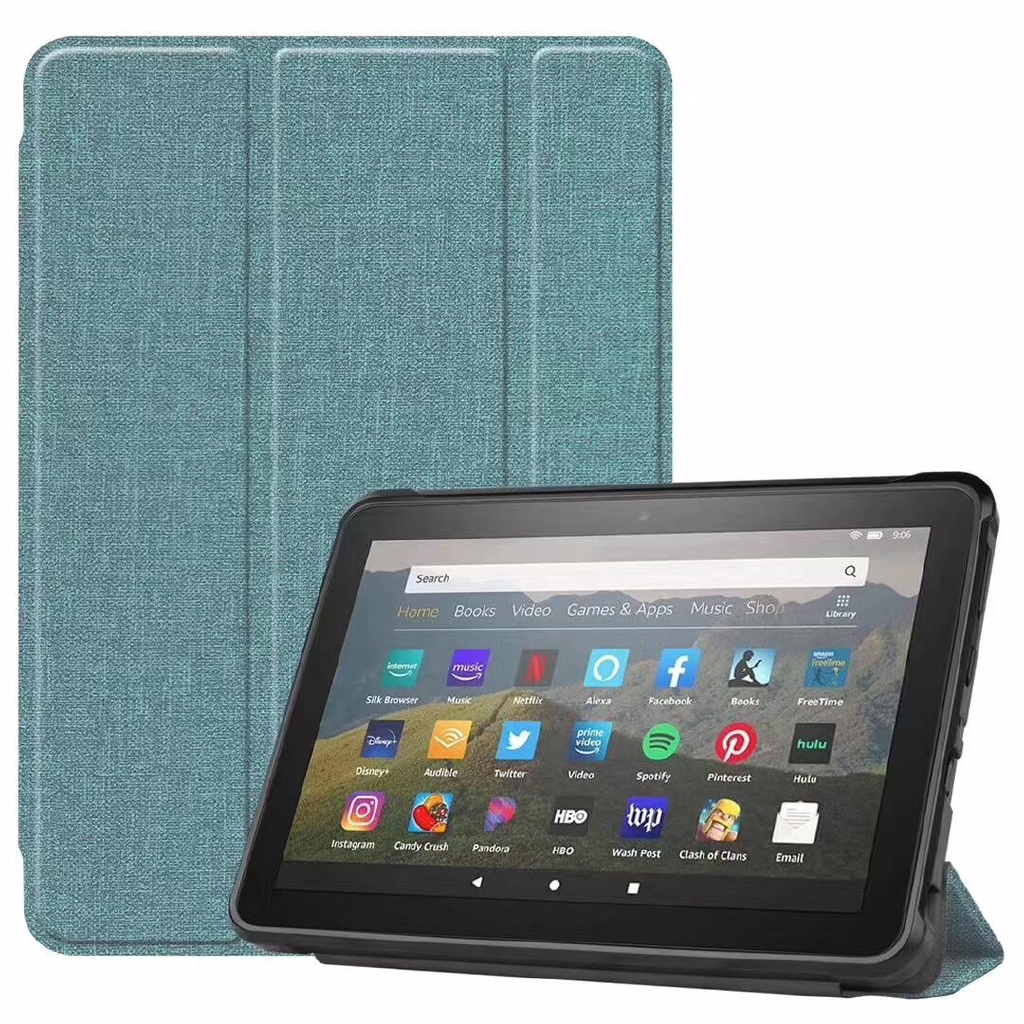 เคสผ้ายีนส์-pu-สําหรับ-amazon-kindle-all-new-fire-hd-8-plus-2020