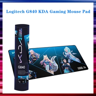 สินค้า Logitech G840 KDA Collaboration Limited Edition Customized Gaming Mouse Pad XL 400*900mm Large Desk Mice Pad for Laptop PC Game.แผ่นรองเมาส์