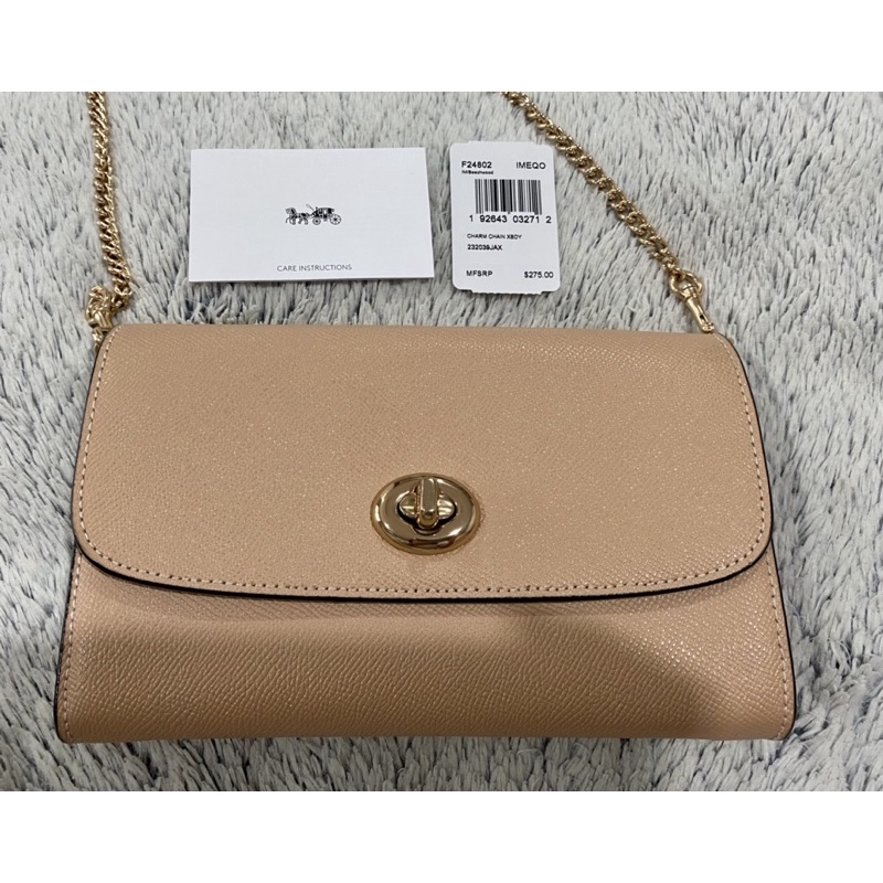 COACH CHAIN CROSSBODY ของแท้ (มือสอง) | Shopee Thailand