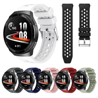 ภาพหน้าปกสินค้าสายนาฬิกาข้อมือซิลิโคน แบบเปลี่ยน สําหรับ Huawei Watch GT2e SmartWatch ที่เกี่ยวข้อง