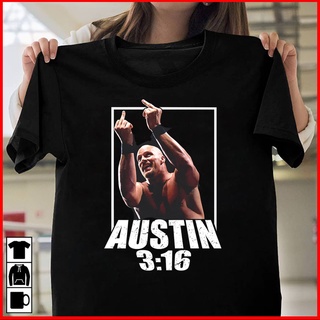 [S-5XL] Gildan เสื้อยืด พิมพ์ลาย Stone Cold Steve Austin "3:16 Photo"