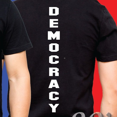 s-5xl-ลด-50-เสื้อยืดอิสภาพ-ล้อการเมือง-เสื้อยืดของคนรักประชาธิปไตย-democracy-ทรงทรงมาตรฐาน-ใส่ได้ทั้งชาย-หญิง-ของแ