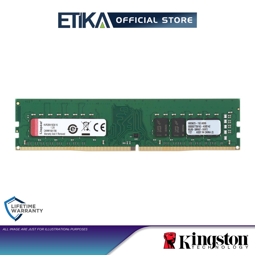 Kingston ValueRAM DDR5 5200 DDR4 3200 MHz 288-pin DIMM Value PC Desktop ...