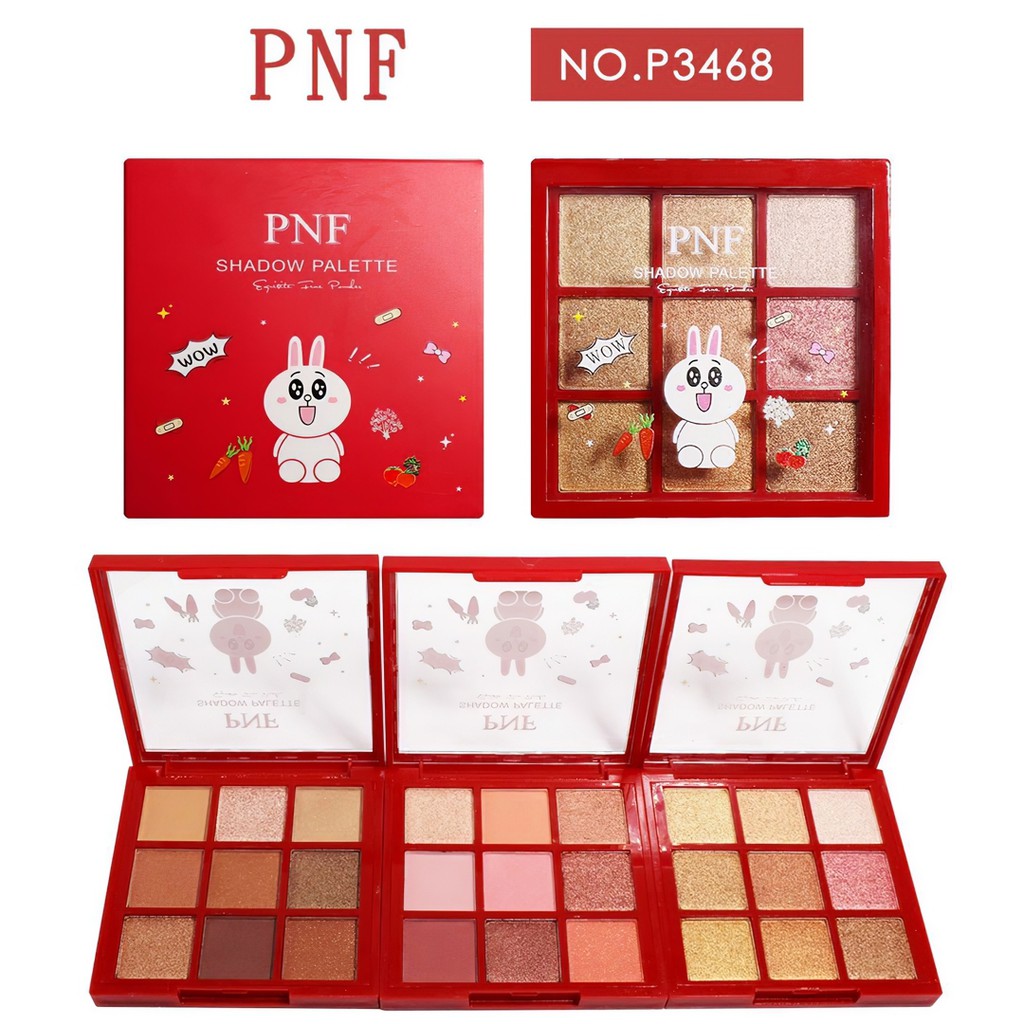 p3468-อายแชร์โดว์ทาตาสุดหรู-pnf-shadow-palette-แพ็คเกจน่ารัก