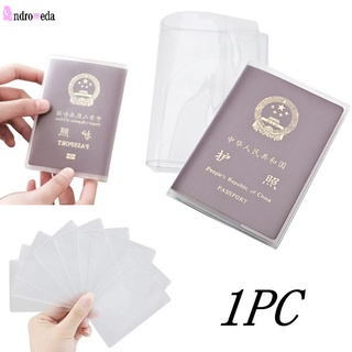 เคส PVC แบบใส กันน้ํา สําหรับใส่หนังสือเดินทาง บัตรประจําตัวประชาชน บัตรเครดิต แบบพกพา