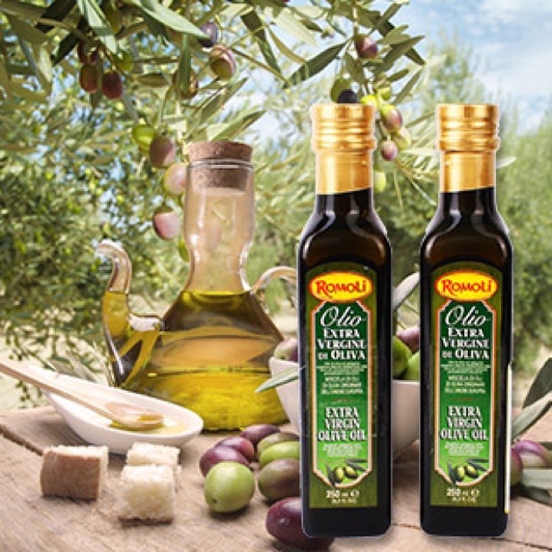 romoli-น้ำมันมะกอก-สกัดเย็น-เหมาะกับ-คีโต-extra-virgin-olive-oil-250-มล-สลัด-อาหารอิตาเลียน-นำเข้าจาก-อิตาลี-keto