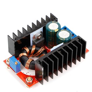 อุปกรณ์แปลงสัญญาณ Dc - Dc Boost Converter 150 W 10a 10 V - 32 V To 12 V - 35 V Step Upโมดูลพาวเวอร์ซัพพลาย