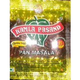 หมากหอมอินเดีย 33 ซอง 89.1 กรัมทั้งหมด kamla pasand Pan Masala.  89.1 grams . Mouth Freshener