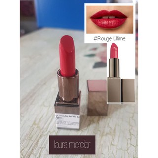 ของแท้💯%👉มีฉลากไทย Laura Mercier Rouge Essentiel Silky Creme Lipstick 1.4g #Rouge Ultime