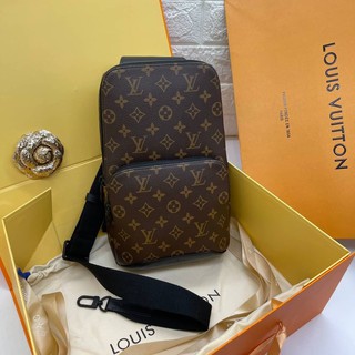 Louis Vuitton sling bag Grade vip Size 18 cm  อุปกรณ์ full box set