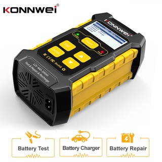 สินค้า KONNWEI KW510 12V รถ แบตเตอรี่ เครื่องทดสอบเครื่องชาร์จซ่อม 3 in 1 อัตโนมัติ 5A แบตเตอรี่ Tool