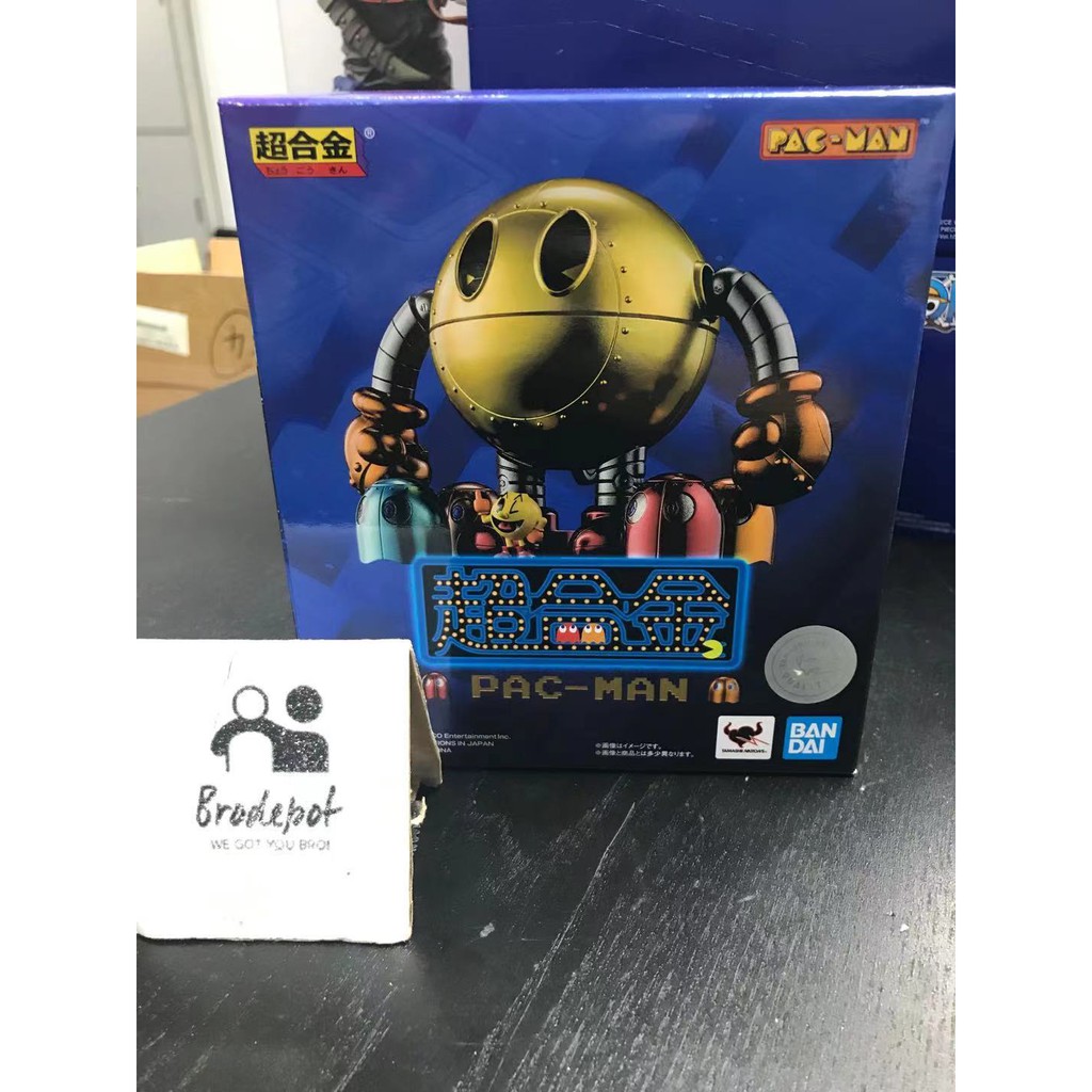 [Ready Stock] Bandai Tamashii Nations Chogokin Pacman Action Figure ...