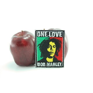 สินค้าราสต้า Patch Rastaman Portrait One Love อาร์มติดเสื้อปักลาย ONE LOVE﻿ BOB MARLEY และสีสัญลักษณ์ราสต้า