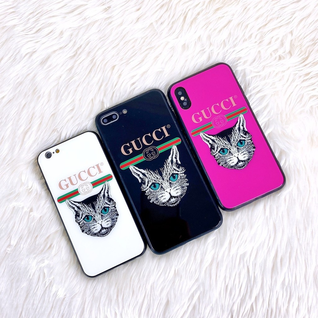 พร้อมส่ง-เคสกระจกลายแมว-ใหม่ล่าสุด