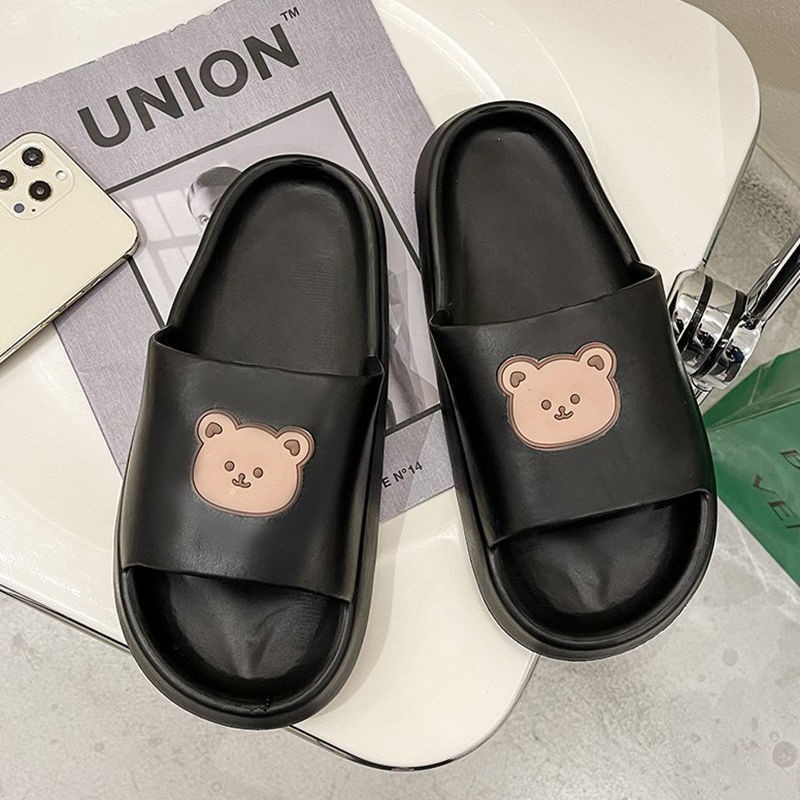 ภาพสินค้าLGShoes รองเท้าแบบสวมสีสันสดใส พร้อมหน้าน้องหมีสุดน่ารัก พื้นนุ่มใส่สบาย ในราคาสบายกระเป๋า จากร้าน lg188367748 บน Shopee ภาพที่ 4