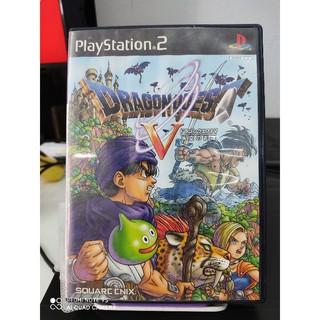 แผ่นแท้ Playstation 2 เกมส์ Dragon Quest V PS2 คู่มือครบ แผ่นสวย เล่นได้ปกติ เหมาะสำหรับสะสม สินค้าดี ไม่มีย้อมแมว