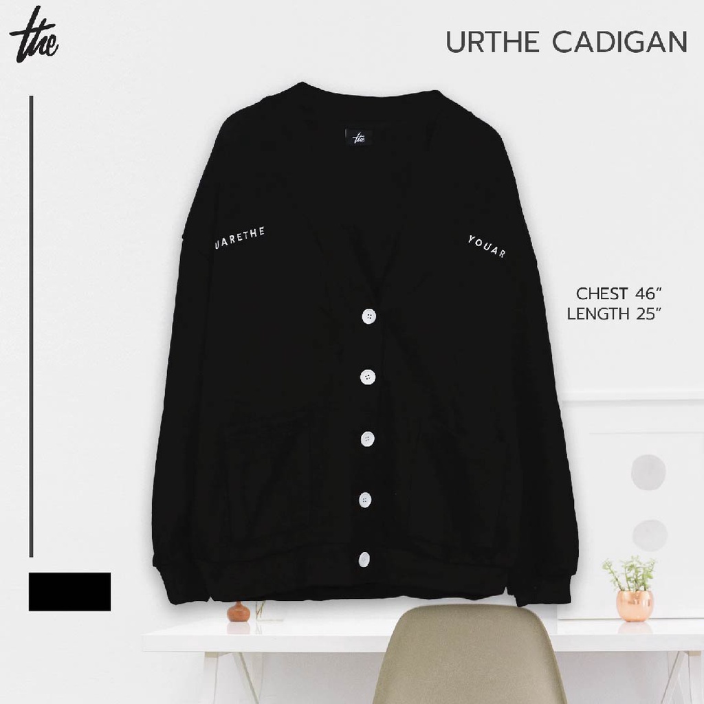 ภาพหน้าปกสินค้าUrthe - เสื้อคลุมคาร์ดิแกน รุ่น 1st CARDIGAN จากร้าน urthe.official บน Shopee