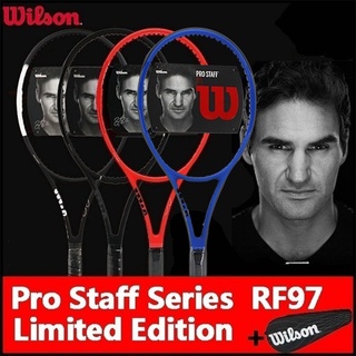 สินค้า ไม้เทนนิสคาร์บอน Wilson Pro Staff Rf97 พร้อมกระเป๋าเก็บ