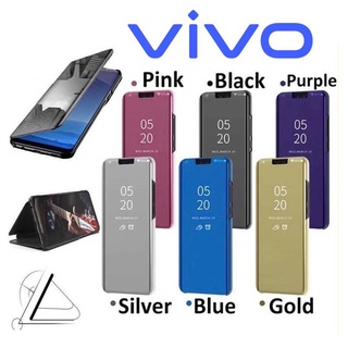 เคสฝาพับเงา Vivo V5 V7 V5plus V7plus V11 V11i V15 V17 V19