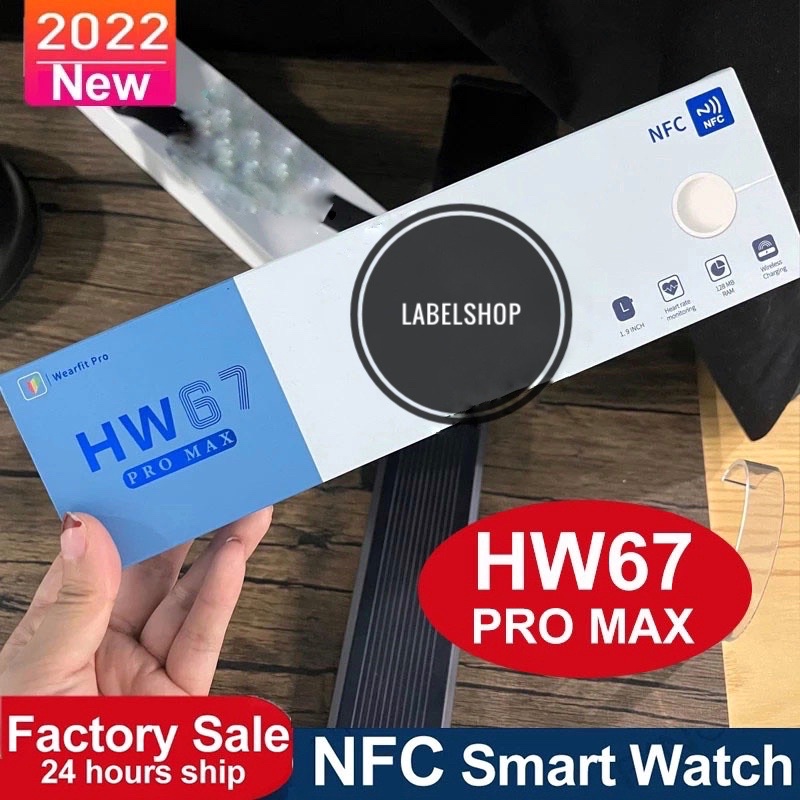 ราคาและรีวิว️Sale ️ นาฬิกา smart watch HW67 plus/HW67 mini/HW67 pro max/HW37/HW22 plus % มีประกัน พร้อมเก็บปลายทาง