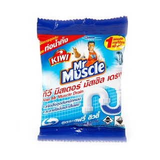 ผ.ภัณฑ์ขจัดสิ่งอุดตัน เดรน ซอง 50 กรัม กีวี Mr.Muscle