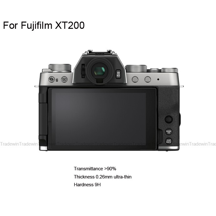 ภาพหน้าปกสินค้าฟิล์มกระจกกันรอยสําหรับ Fujifilm XT200 X-T200