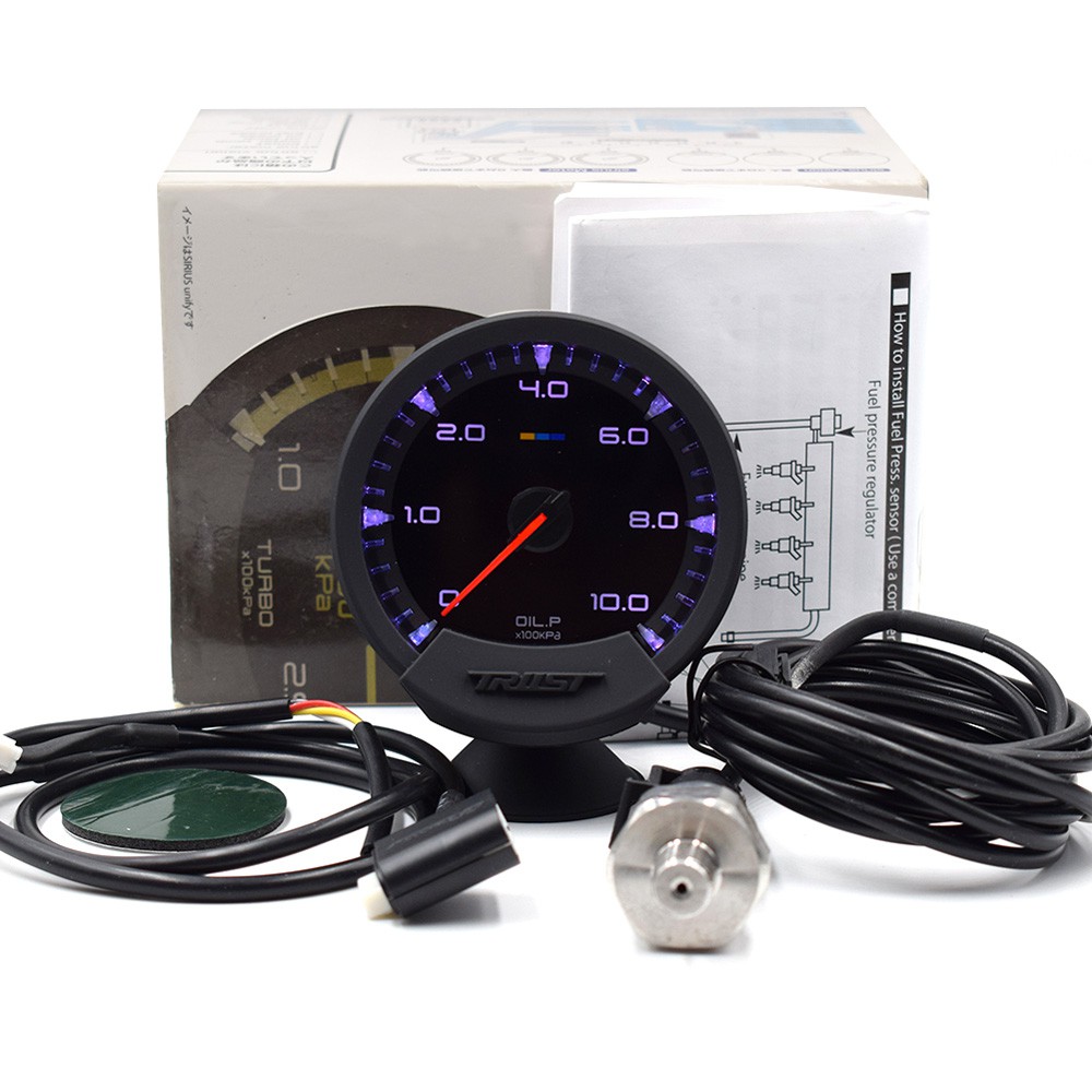Greddy Sirius Meter Series เกจวัดอุณหภูมิน้ํามันเทอร์โบบูสต์ แรงดัน RPM ...