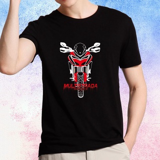 [S-5XL] Kodaskin เสื้อยืดแขนสั้นลําลอง พิมพ์ลายรถจักรยานยนต์ DUCATI MULTISTRADA 950 สไตล์คลาสสิก ไม่ซ้ําใคร สําหรับผู้ชา