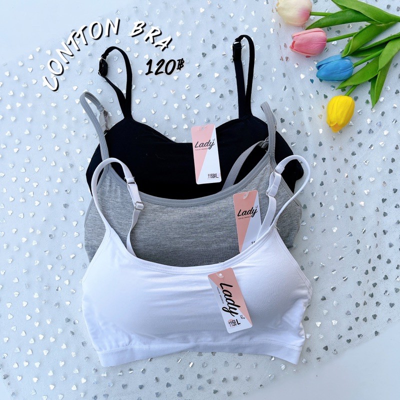 cotton-bra-งานผ้าคอนตอนสุดฮิต-มีหลายสี