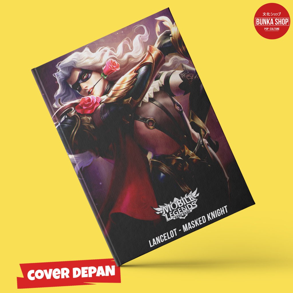 Note Book Game Mobile Legends Lancelot Masked Knight ปกแข ็ ง A5 โน ้ ...