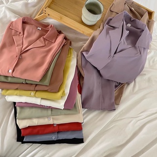 เสื้อเชิ้ตฮาวาย สินค้าพร้อมส่ง M - 4XL ใส่ได้ทั้งชายและหญิงเลย